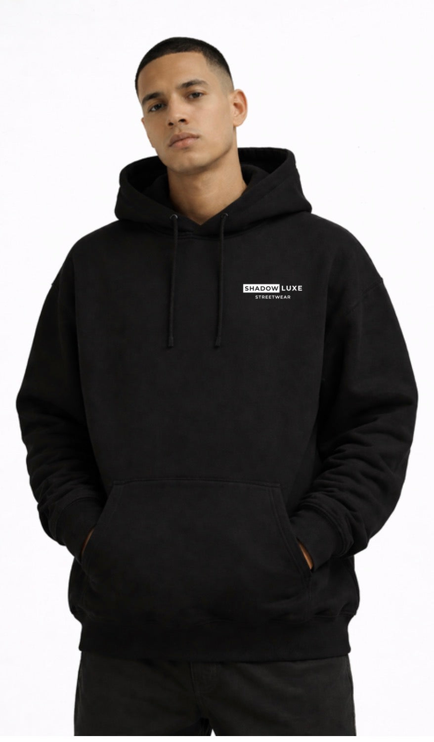 Your Only Limit Oversized Hoodie – Black